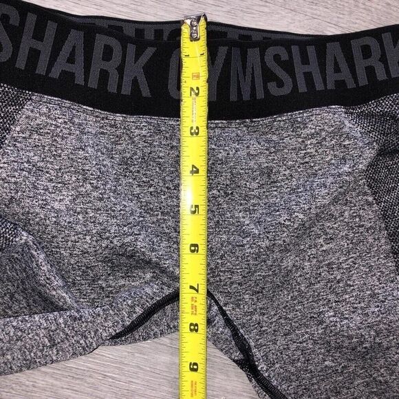 Gymshark Flex Low Rise Leggings Women's Gray Tight Gym Train Workout Yoga - Picture 7 of 9